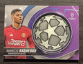 UEFA Club Competitions 23/24 Topps Now Commemorative Starball Relic Marcus Rashford